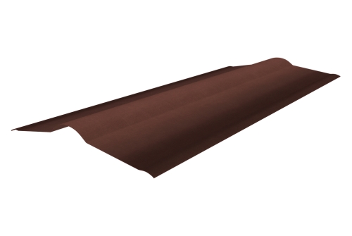 Конек Черепица Ондулин красный