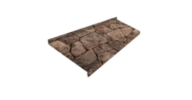 Отлив простой 250 0,45 Print Elite King Stone TwinColor (2м)