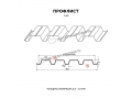 Профнастил Н60 x 845 A ПЭ 01 5005 0,7 мм