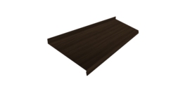 Отлив простой 250 0,45 Print Elite Coffee Wood TwinColor (3м)