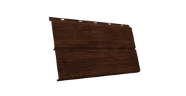 ЭкоБрус 0,345 Gofr 0.45 Print Elite Cherry Wood TwinColor