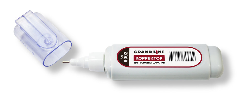 Корректор для ремонта царапин Grand Line RAL 8002