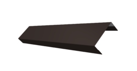 Ламель лицевая 50 забора жалюзи Texas 0.5 Satin Matt с пленкой RR 32 темно-коричневый