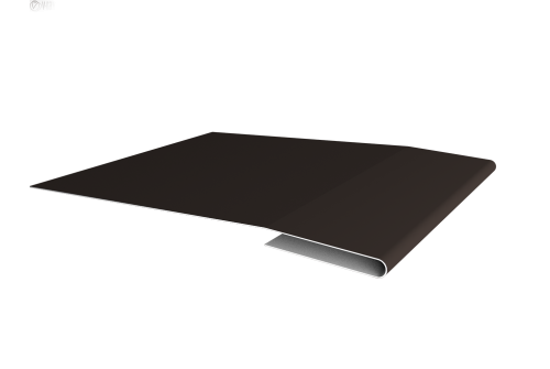 Планка начальная 0,45 Drap TX RR 32 темно-коричневый (3м)