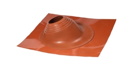 Проходной элемент MF угловой №3.1 (280-460мм) +185 EPDM (металлический окрашенный фланец) терракот